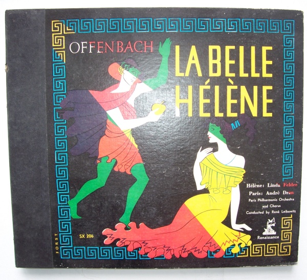 Jacques Offenbach (1819-1880) • La Belle Hélène 2 LP-Set • René Leibowitz