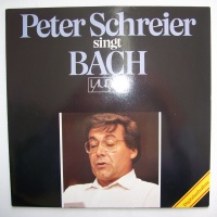 Peter Schreier singt Johann Sebastian Bach (1685-1750) LP