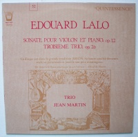 Edouard Lalo (1823-1892) - Sonate pour violon et piano...