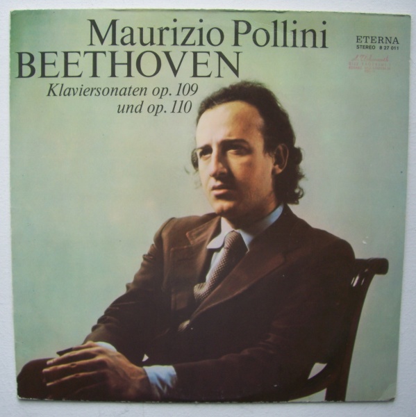 Maurizio Pollini: Beethoven (1770-1827) • Klaviersonaten op. 109 und op. 110 LP
