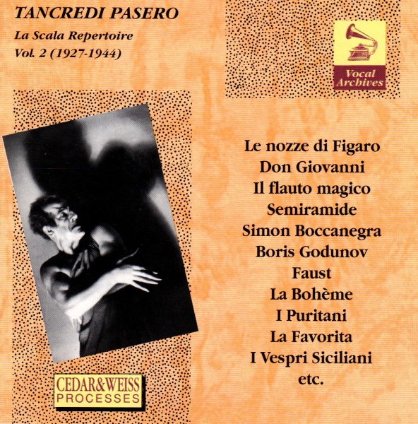 Tancredi Pasero • La Scala Repertoire Vol. 2 (1927-1944) CD