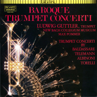 Ludwig Güttler • Baroque Trumpet Concerti LP