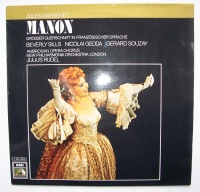 Beverly Sills: Jules Massenet (1842-1912) - Manon LP