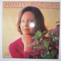 Judith Blegen • Songs of Strauss and Wolf LP