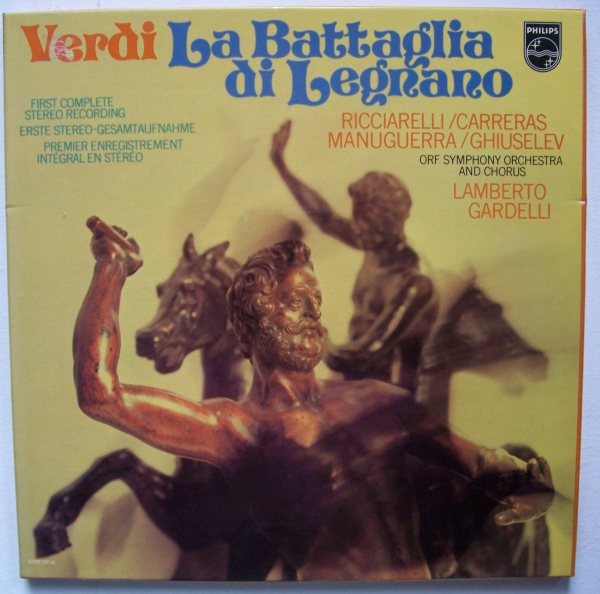 Giuseppe Verdi (1813-1901) • La Battaglia di Legnano 2 LP-Box
