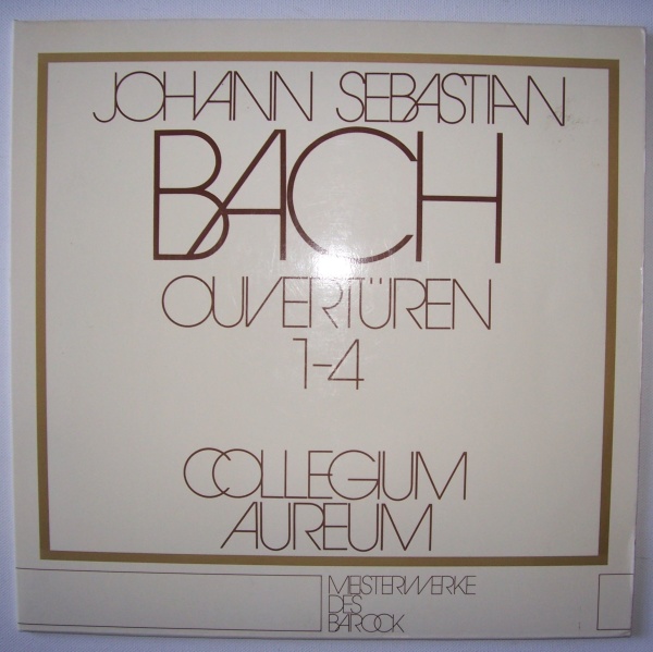 Johann Sebastian Bach (1685-1750) • Ouvertüren 1-4 2 LPs