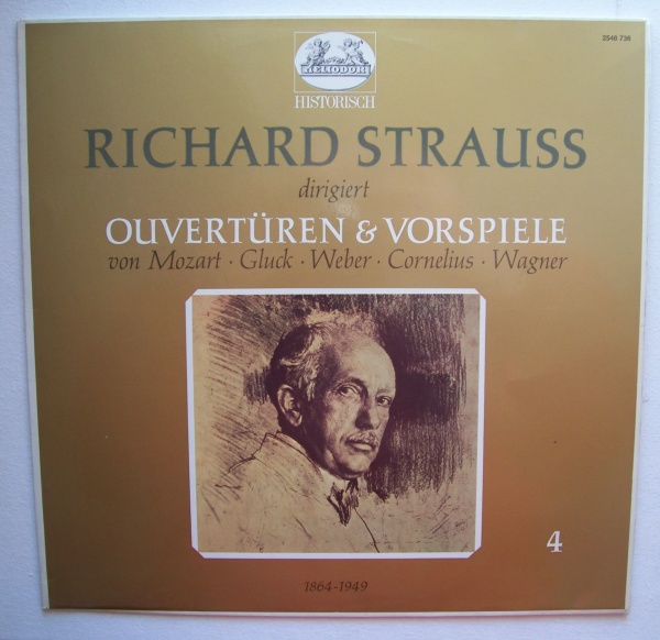 Richard Strauss (1864-1949) dirigiert Ouvertüren & Vorspiele LP
