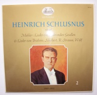 Heinrich Schlusnus: Gustav Mahler (1860-1911) •...