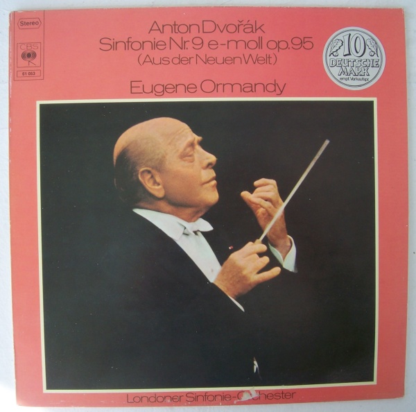 Eugene Ormandy: Dvorak (1841-1904) • Sinfonie Nr. 9 Aus der Neuen Welt LP