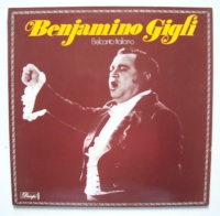 BENJAMINO GIGLI - Belcanto Italiano 2 LPs