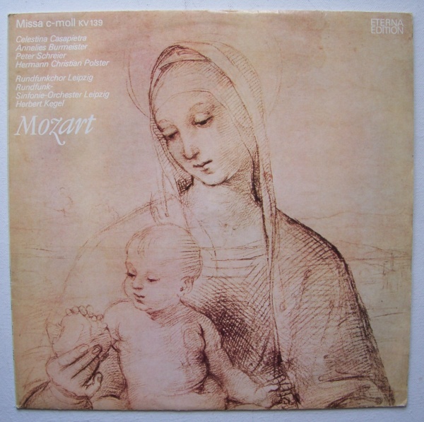 Wolfgang Amadeus Mozart (1756-1791) • Missa c-moll KV 139 LP • Herbert Kegel