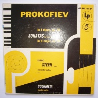 Sergei Prokofiev (1891-1953) • Sonatas LP •...
