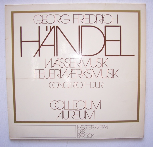 Georg Friedrich Händel (1685-1759) • Wassermusik 2 LPs
