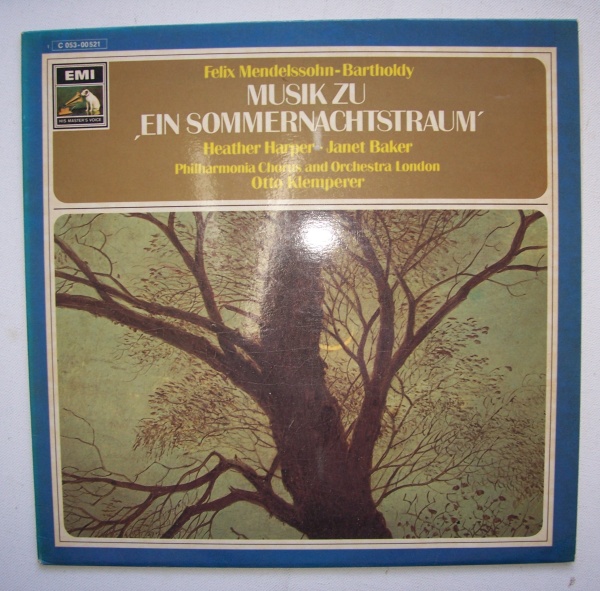 Felix Mendelssohn-Bartholdy (1809-1847) • Musik zu Ein Sommernachtstraum LP