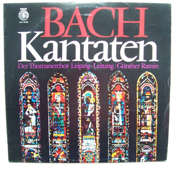 Johann Sebastian Bach (1685-1750) • Kantaten LP • Günther Ramin