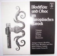 Blockflöte und Oboe im europäischen Barock LP