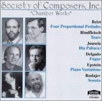 Society Of Composers Inc. • Chamber Works CD
