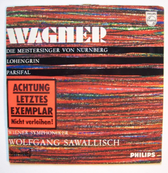 Richard Wagner (1813-1883) • Die Meistersinger von Nürnberg LP • Wolfgang Sawallisch