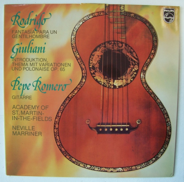 Joaquin Rodrigo (1901-1999) • Fantasia para un Gentilhombre LP • Pepe Romero