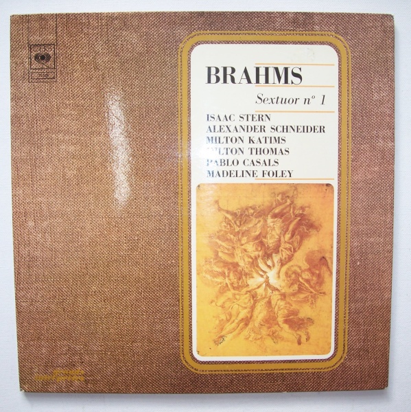 Johannes Brahms (1833-1897) • Sextuor No. 1 LP • Pablo Casals
