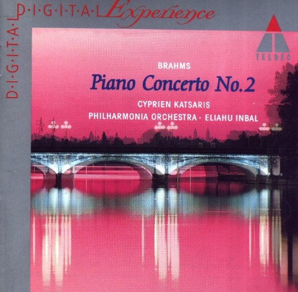 Johannes Brahms (1833-1897) • Piano Concerto No. 2 CD • Cyprien Katsaris