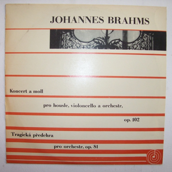Johannes Brahms (1833-1897) • Double Concerto LP • Josef Suk, André Navarra