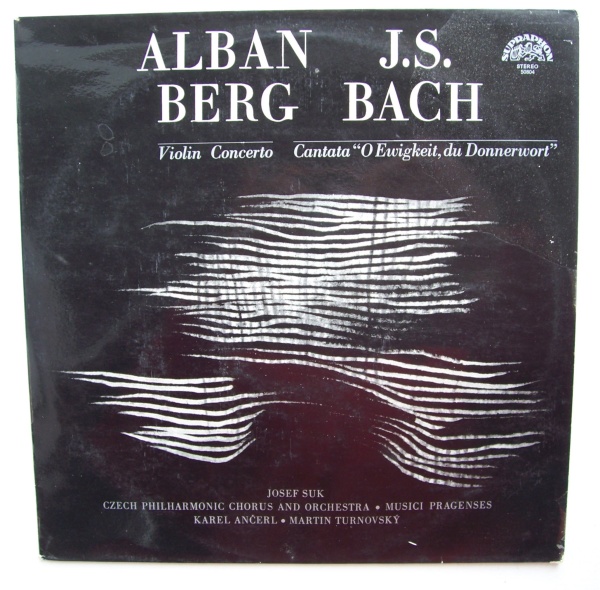 Alban Berg (1885-1935) • Violin Concerto LP • Josef Suk