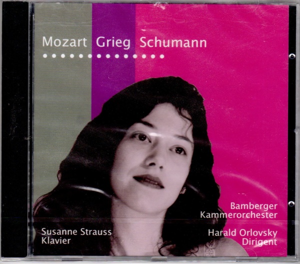 Susanne Strauss • Mozart, Grieg, Schumann CD