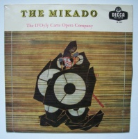 Gilbert & Sullivan • The Mikado 2 LPs • DOyly Carte