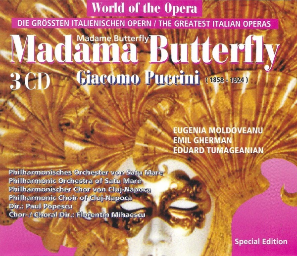 Giacomo Puccini (1858-1924) • Madama Butterfly 3 CDs