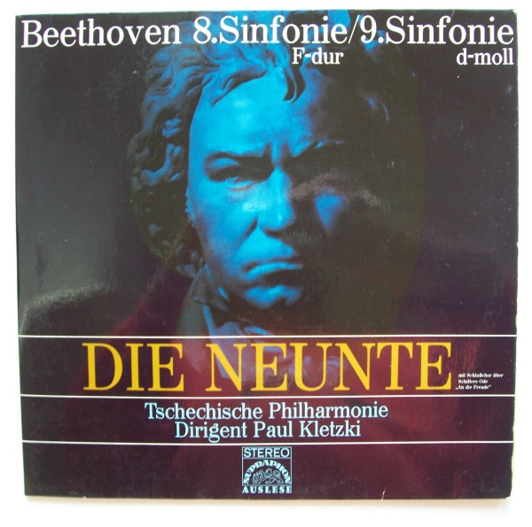 Ludwig van Beethoven (1770-1827) • Die Neunte 2 LPs • Paul Kletzki