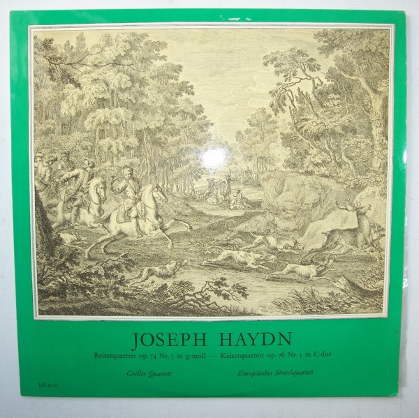 Joseph Haydn (1732-1809) • Reiterquartett - Kaiserquartett LP