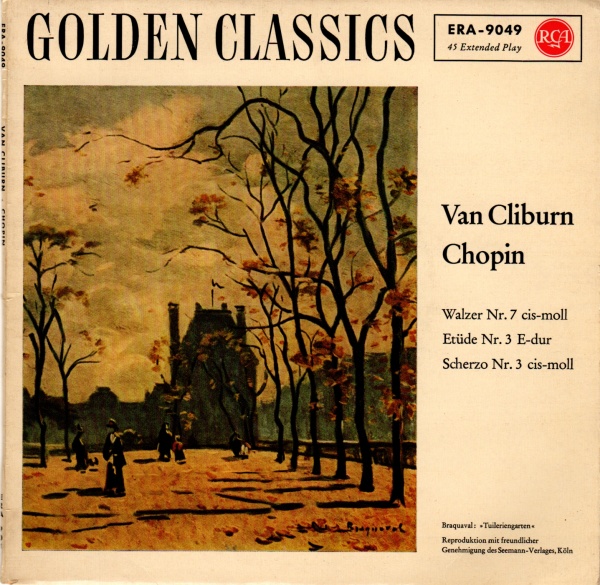 Frédéric Chopin (1810-1849) • Walzer Nr. 7 cis-moll 7" • Van Cliburn