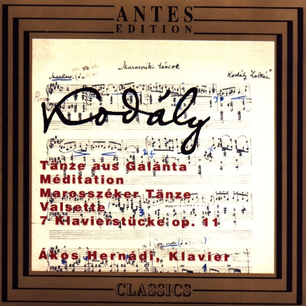 Zoltán Kodály (1882-1967) • Tänze aus Galanta CD