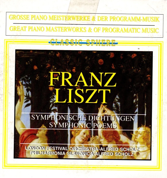 Franz Liszt (1811-1886) • Symphonische Dichtungen / Symphonic Poems CD