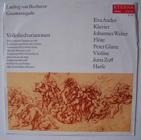 Ludwig van Beethoven (1770-1827) • Volksliedvariationen LP