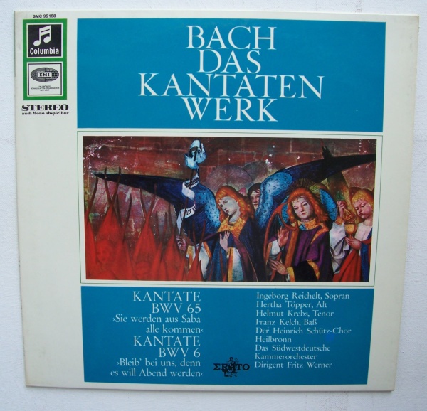 Johann Sebastian Bach (1685-1750) • Das Kantatenwerk / Kantaten BWV 65 & 6 LP
