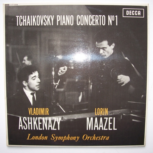 Vladimir Ashkenazy: Peter Tchaikovsky (1840-1893) • Piano Concerto No. 1 LP