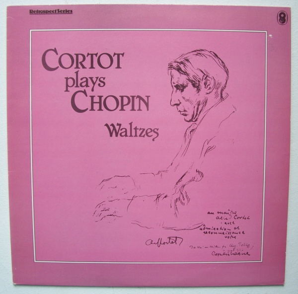 Alfred Cortot plays Frédéric Chopin (1810-1849) - Waltzes LP