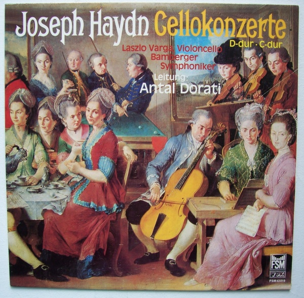 Joseph Haydn (1732-1809) • Cellokonzerte LP • Laszlo Varga
