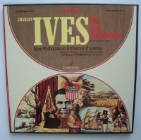 Charles Ives (1874-1954) - The Four Symhonies 3 LP-Box