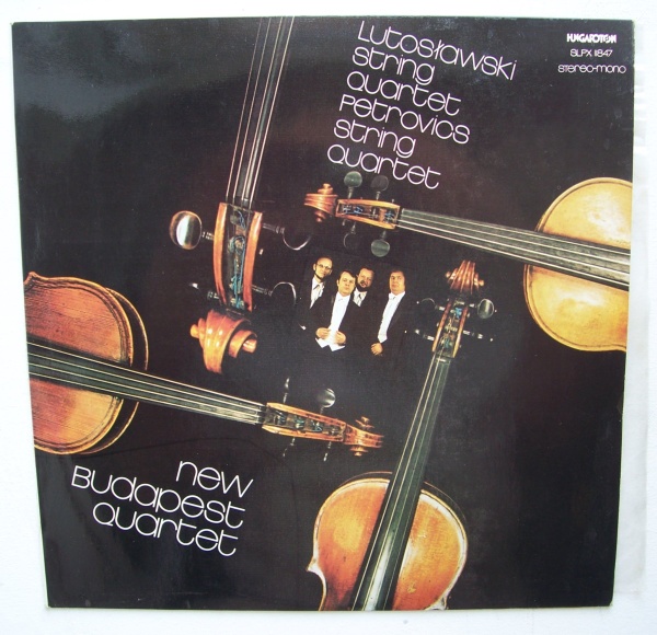 New Budapest Quartet: Witold Lutoslawski (1913-1994) • String Quartet LP