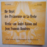 Die Orgel des Prytaneums zu La Fleche LP