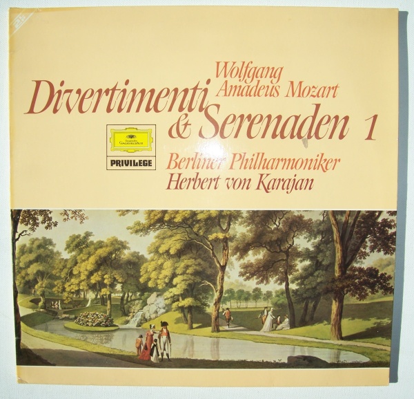 Wolfgang Amadeus Mozart (1756-1791) • Divertimenti & Serenaden 1 2 LPs