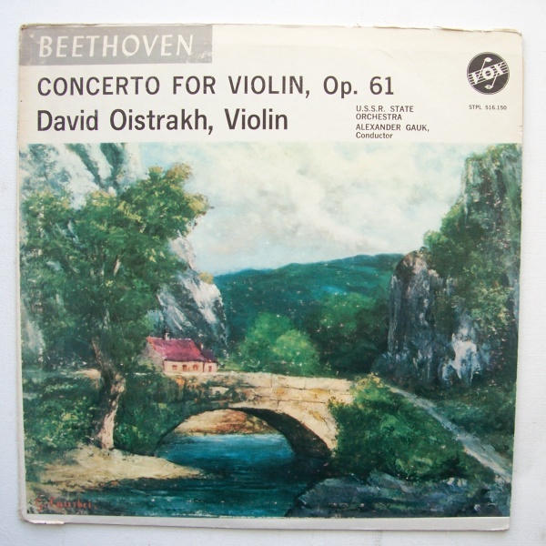 Ludwig van Beethoven (1770-1827) • Violin Concerto LP • David Oistrakh