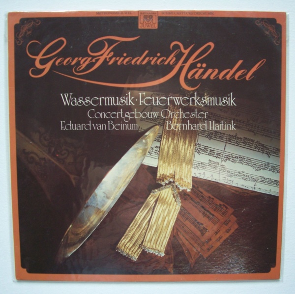 Georg Friedrich Händel (1685-1759) • Wassermusik / Feuerwerksmusik LP