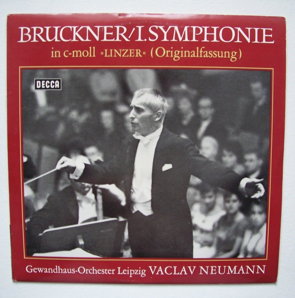Vaclav Neumann: Anton Bruckner (1824-1896) • I. Symphonie LP
