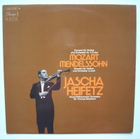 Jascha Heifetz • Mozart & Mendelssohn LP