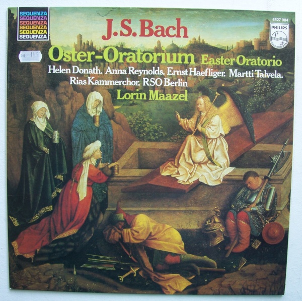 Bach (1685-1750) • Oster-Oratorium | Easter Oratorio LP • Lorin Maazel