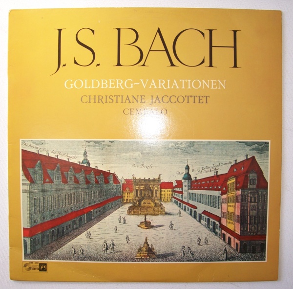 Johann Sebastian Bach (1685-1750) • Goldberg-Variationen LP • Christiane Jaccottet
